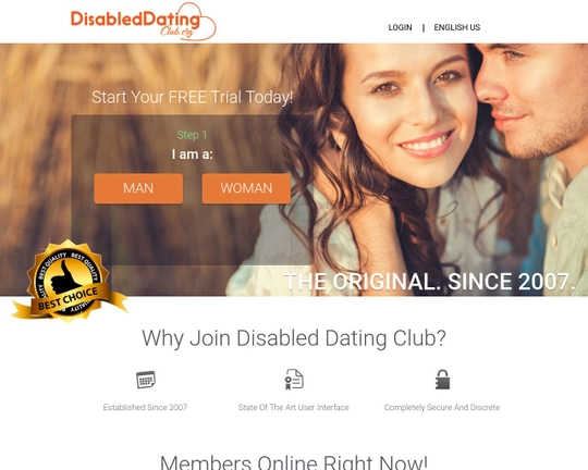 DisabledDatingClub Logo