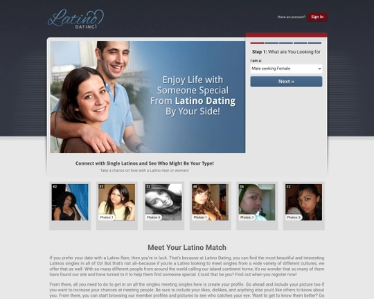 Latino Dating Logo