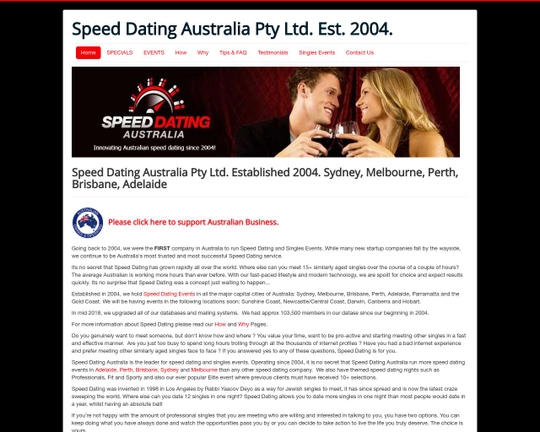 Speed Dating Australia Logo