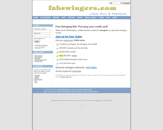 FabSwingers Logo