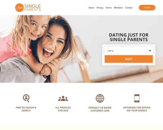 Just Single Parents Logo